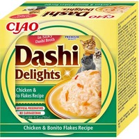 Inaba Cat Dashi Delights nedves macskaeledel - csirke, bonito pehely