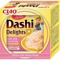Inaba Cat Dashi Delights nedves macskaeledel - csirke, lazac