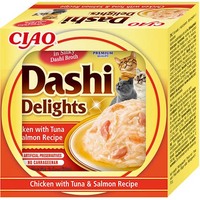 Inaba Cat Dashi Delights nedves macskaeledel - csirke, tonhal és lazac