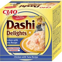 Inaba Cat Dashi Delights nedves macskaeledel - csirke, tonhal